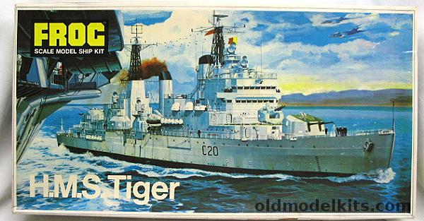 Frog 1/415 HMS Tiger, F142 plastic model kit